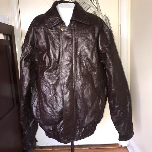 “HP”Vintage CELLINI MEN’s  LEATHER JACKET - Picture 3 of 9